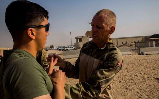 U.S. Marine Corps Sgt. Brandon Reed, a squad leader — NARA and DVIDS ...