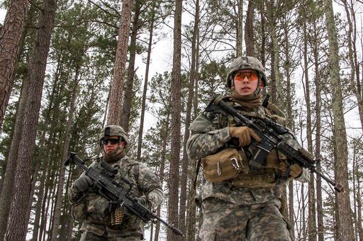 Infantrymen assigned to the 1st Battalion, 325th Airborne - PICRYL ...