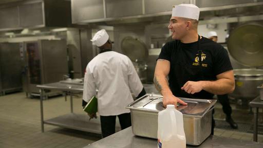 Cpl. Joshua Pentek, assistant chief cook, 7th Marine — NARA and DVIDS ...
