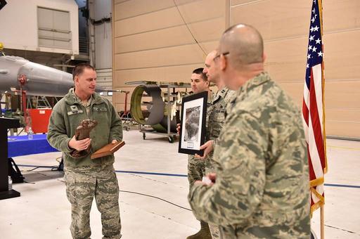 U.S. Air Force Col. Scott Reed, vice commander of the — PICRYL - Public ...