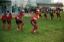 Local Aboriginal people perform a welcome to country