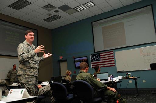 U.S. Air Force Capt. Caleb Clark, a Chaplain with the - PICRYL - Public ...