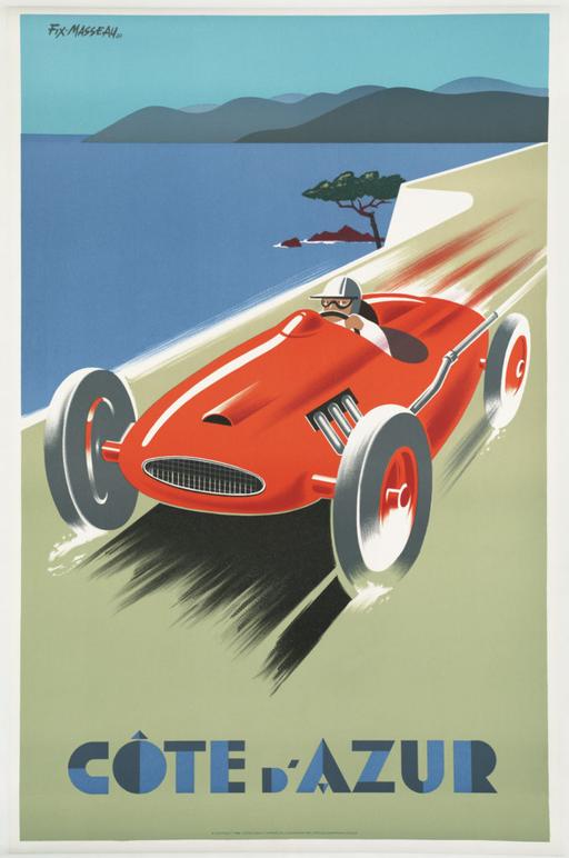 Cote d'Azur. Vintage Travel Posters, 1920s-1930s — PICRYL - Public