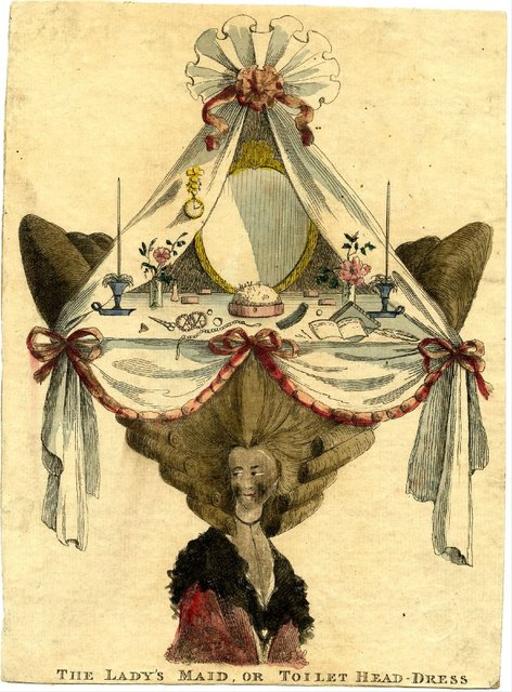 The lady's maid, or toilet head-dress 1776 — PICRYL