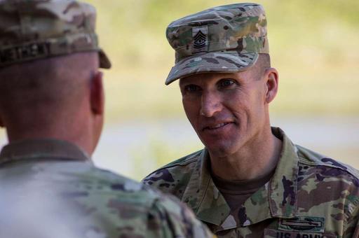 Sgt. Maj. of the Army Daniel A. Dailey talks to Soldiers - NARA & DVIDS ...