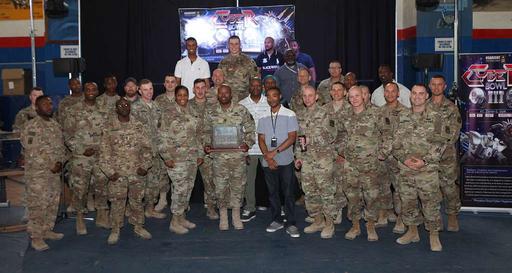 Lt. Col. Stanley Reed, RCC-SWA Director, holding the — NARA and DVIDS ...