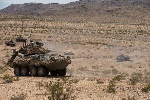 U.S. Marines with Apache Company, 3rd Light Armored — NARA and DVIDS ...