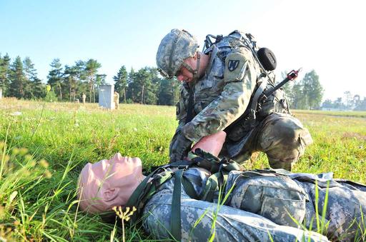 Sgt. Jacob Rau, 21st Theater Sustainment Command, places - PICRYL ...