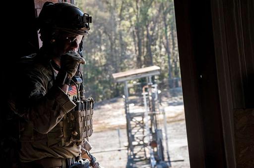 A pararesueman from the 38th Rescue Squadron (RQS) - PICRYL - Public ...