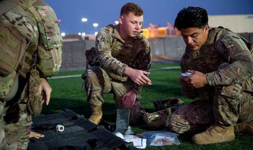 U.S. Army Soldiers assigned to Task Force Bayonet, - NARA & DVIDS ...