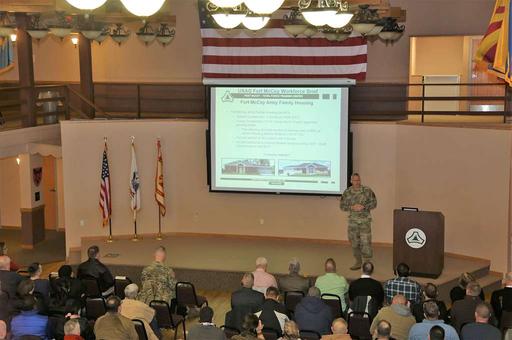Garrison Commander Col. David J. Pinter Sr. provides - PICRYL - Public ...