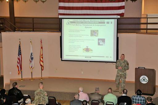 Garrison Commander Col. David J. Pinter Sr. provides - PICRYL - Public ...