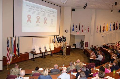 Garrison Commander Col. David J. Pinter Sr. speaks - PICRYL - Public ...