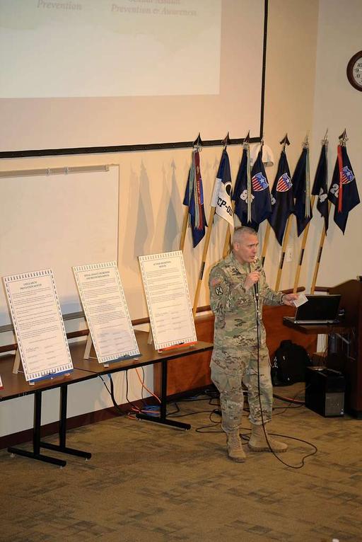 Garrison Commander Col. David J. Pinter Sr. speaks - PICRYL - Public ...