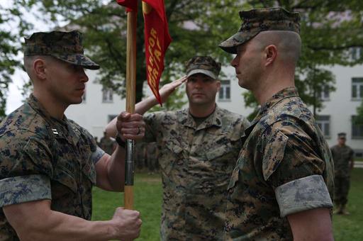 U.S. Marine Capt. Brett Yoder, on coming commander — NARA and DVIDS ...