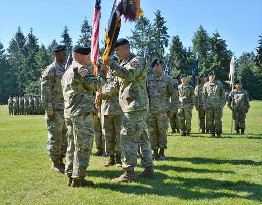 Lt. Col. Matt Rasmussen, the outgoing commander of — NARA and DVIDS ...