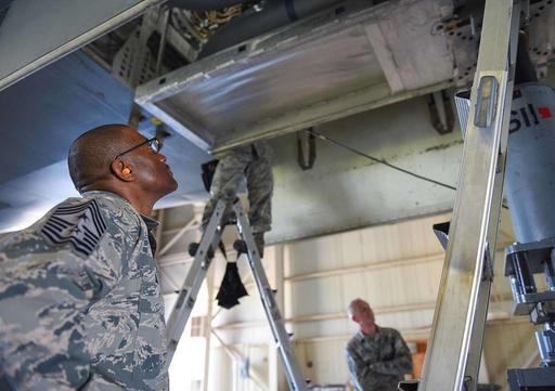 U.S. Air Force Chief Master Sgt. Eric Dugger, 7th Bomb - PICRYL ...