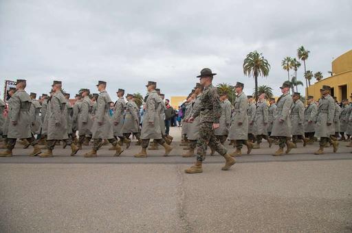 The new Marines of Alpha Company, 1st Recruit Training — NARA and DVIDS ...