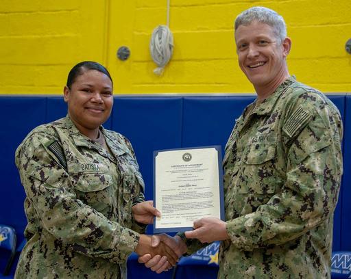 Capt. Ryan T. Tewell, commanding officer Naval Support - PICRYL ...