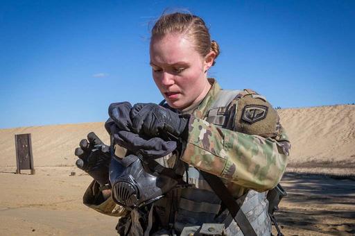 U.S. Army Spc. Emma E. Archut, 328th Military Police - PICRYL - Public ...