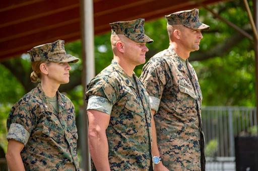 U.S. Marine Corps Lt. Col. Jenny A. Colegate, commanding — NARA and ...