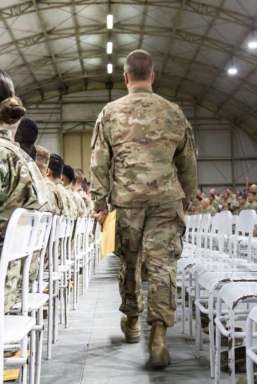 A Soldier graduating from Basic Leader Course at Camp - NARA & DVIDS ...