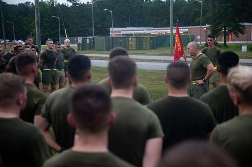U.S. Marine Corps Lt. Col. Nathaniel Doherty, commanding — NARA and ...