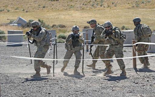 Soldiers from the 33rd Infantry Brigade Combat Team, - PICRYL - Public ...