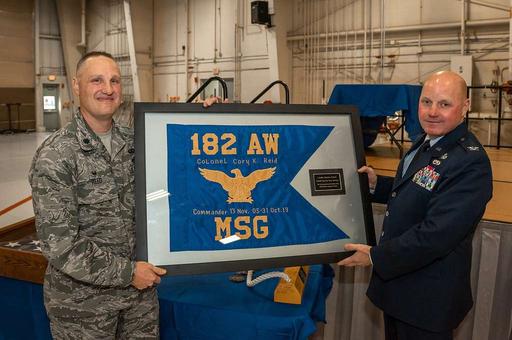 U.S. Air Force Lt. Col. Robert Reed, left, the commander — NARA and ...