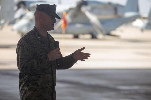 Marine Lt. Col. Kenneth K. Rossman, commanding officer — NARA and DVIDS ...