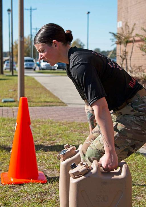 Sgt. Julia Dodson, assigned to Task Force 1st Battalion, — NARA and ...
