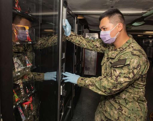 U.S. Navy Retail Services Specialist 3rd Class Anjo — NARA and