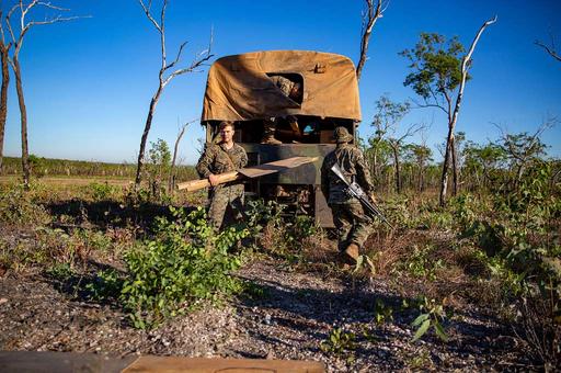 U.S. Marines with Logistics Combat Element, Marine — NARA and DVIDS ...