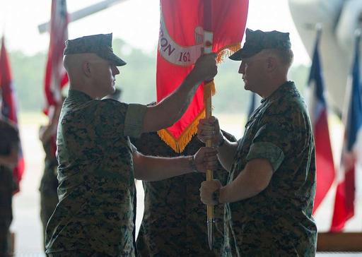 Lt. Col. Kenneth Rossman, left, Marine Medium Tiltrotor — NARA and ...