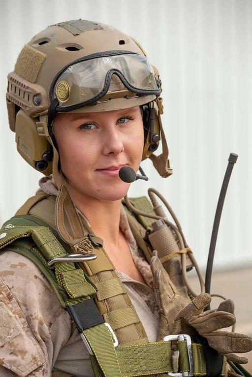 A U.S. Marine Corps a parachute rigger with the 15th — NARA and DVIDS ...