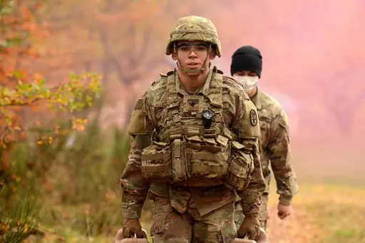 U.S. Army Spc. David Medina of Harligen, 56th Infantry — NARA and