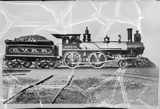 Central Vermont no. 0103 [4-4-0] locomotive — PICRYL - Public