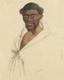 Towtrer Tasmanian Aboriginal by W B Gould 1833 (cropped)