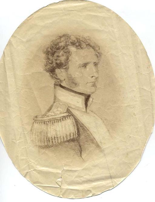 Henry Edward Napier
Geboren: 5. März 1789, Castletown, Nr Dublin, Irland

Gestorben: 13. Oktober 1853 (64), 62 Cadogan Place, London Hauptmann, captain, henry edward napier, uniform, portrait, military, officer