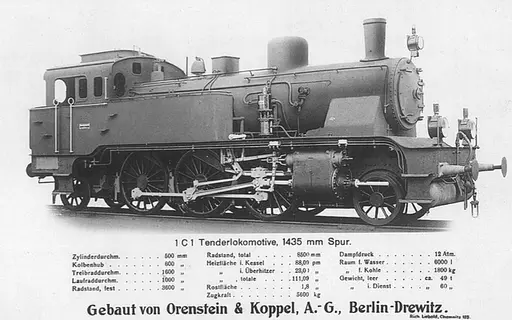 Orenstein & Koppel Meterspur-Malletlokomotive der… — PICRYL