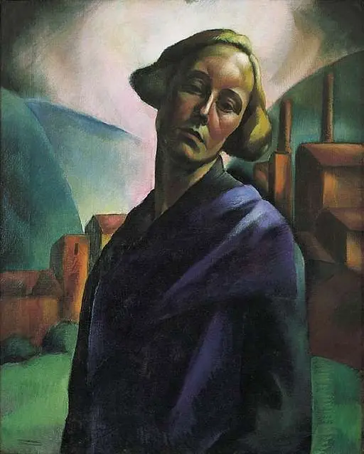 Korb Erzsébet Portrait ca. 1920, Hungary, Fine Art Print — PICRYL