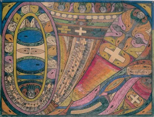 Adolf Wölfli 006 - Public domain dedication image — PICRYL