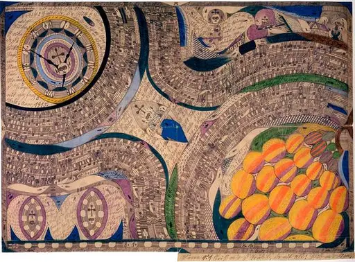 Adolf Wölfli 006 - Public domain dedication image — PICRYL