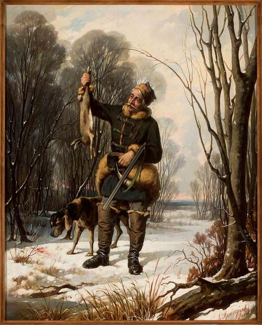 Aleksander Raczyński: Polish Hunter's Portrait in MNW's… — PICRYL ...