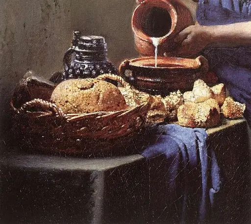 Johannes Vermeer - Het melkmeisje - rijksmuseum - 001 — PICRYL