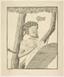 An Australian Aborigine - Drawings illustrative of Captain Cook's First Voyage (c.1770-1771), f.13 - BL Add MS 15508