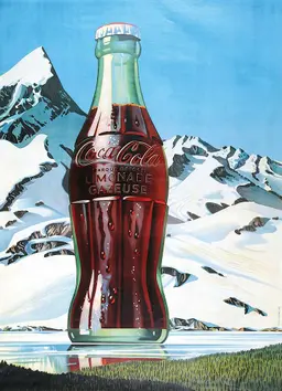 S*E様 52.Coca-Cola ヴィンテージ広告看板 約 縦90センチ、横9 webp
