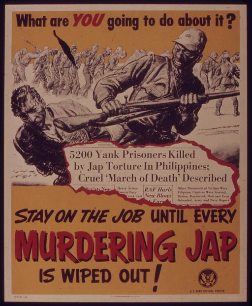 Anti-Japan2 original scan, propaganda, anti japanese, political poster, historical image, war, conflict