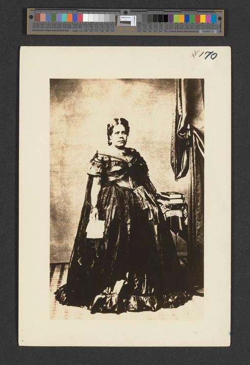 Analea Keohokalole (PP-97-13-001, original), analea keohokalole, portrait, woman, hawaiian, historical figure
