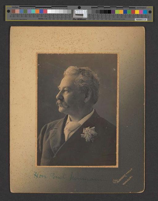 Paul Neumann, photograph by Frank Davey (PP-76-8-021, original), paul neumann, frank davey, portrait, black and white photography, man, actor